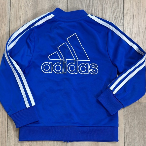 Adidas Blue Track Jacket - Picture 7 of 7